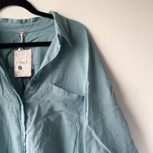 NWT Free People Shirt Blouse